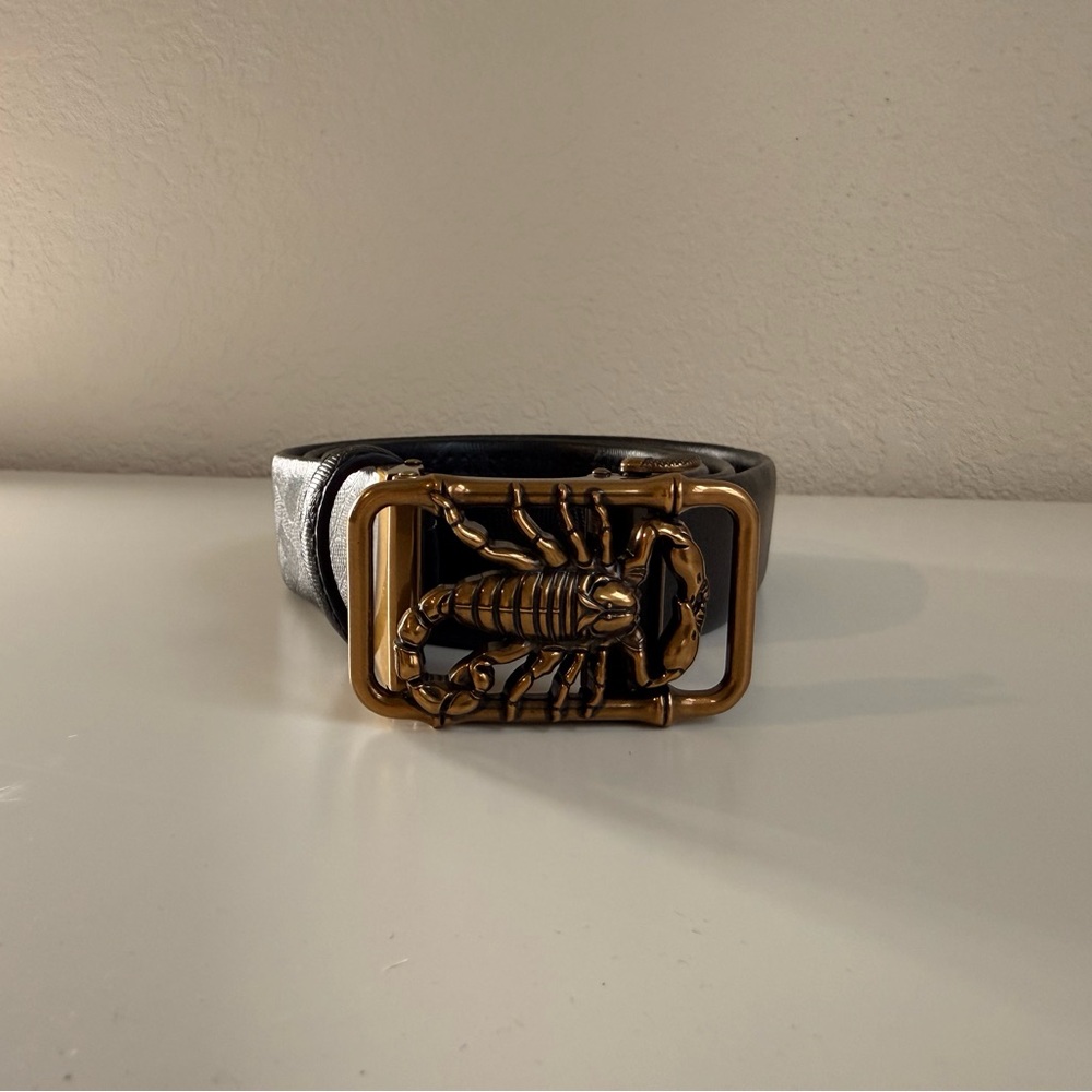 New genuine leather scorpion belt - Picture 10 of 16